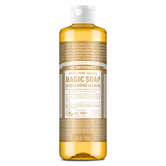 Sandalwood Jasmine - Pure-Castile Magic Soap
